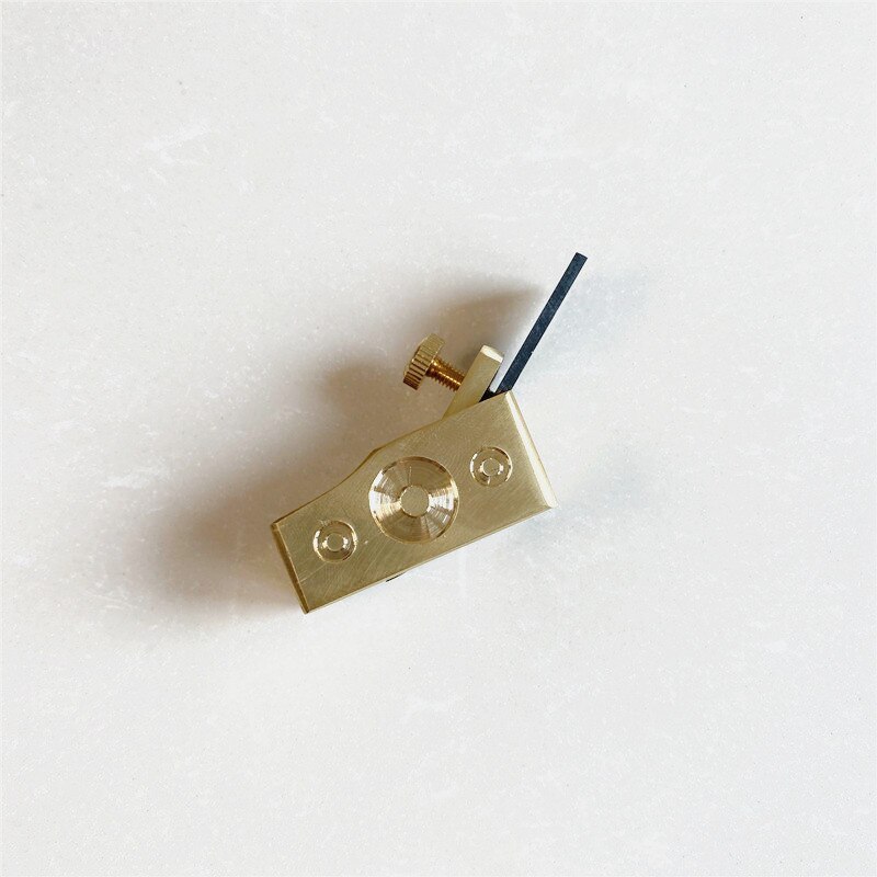 Violin making tools, 5 pcs various size mini brass planes woodworking planes: 16mm