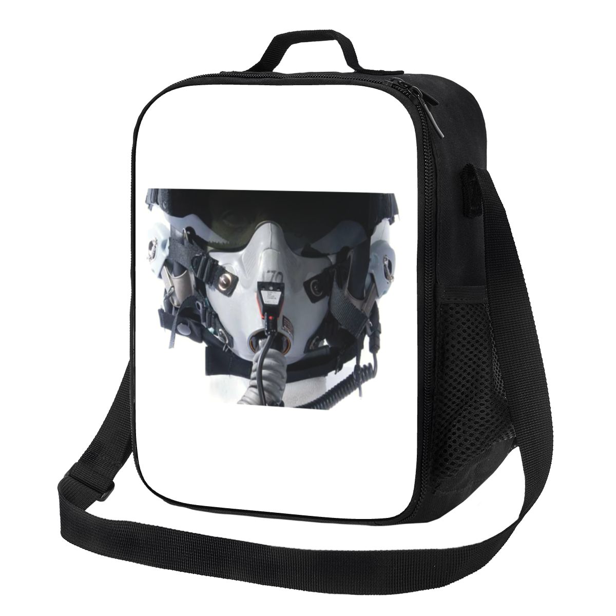 Awesome Little Airplane Thermal Insulated Lunch Bags Flight Pilot Aviation Aviator Portable Lunch Container for School Bento: Gold