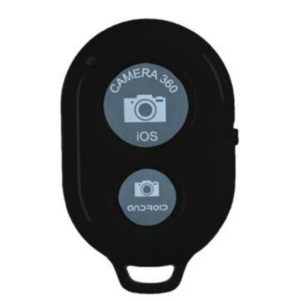 Afstandsbediening Draadloze Selfie Android Ios Systeem Mobiele Telefoon Selfie Artefact Sluiter Afstandsbediening: Black