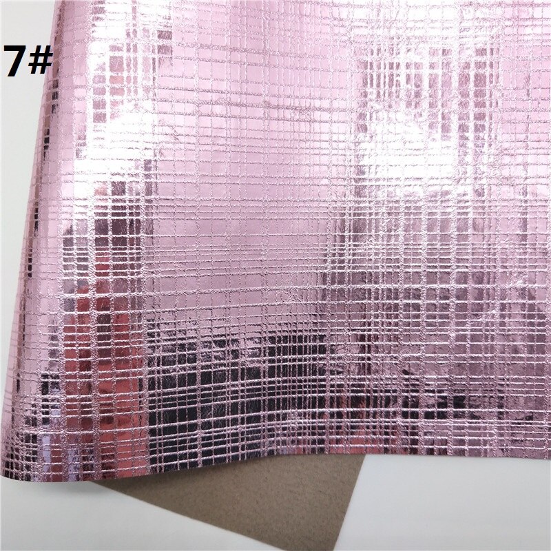 1PC 21X29CM Metallic Faux Leer Stof, Synthetisch Leer Stof Lakens, PU Leer Voor Maken Bows LEOsyntheticoDIY T296