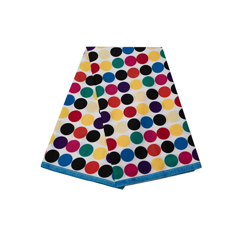 Afrikansk polyester voks print stof ankara bintareal voks afrikansk stof til festkjole: 6 yards / 6