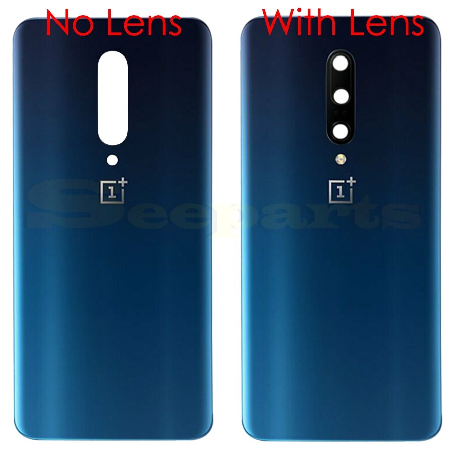 Original caso de volta para oneplus 7 pro bateria capa traseira porta traseira habitação peças reposição para oneplus 7 pro volta habitação