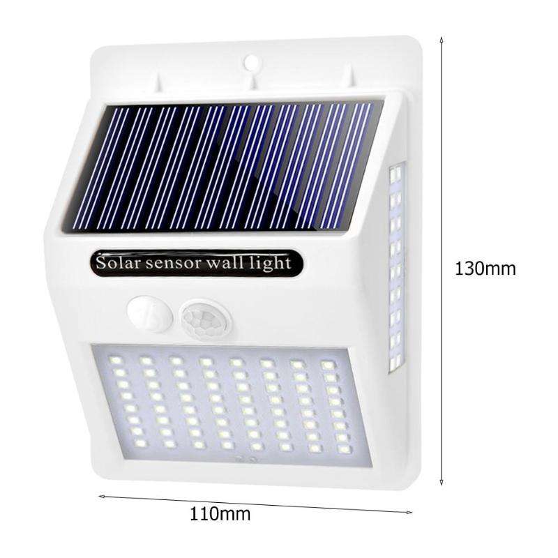 100 Led Solar Power Lamp Pir Motion Sensor Activated Solar Lamp Waterdichte Outdoor Tuin Veiligheid Wall Light
