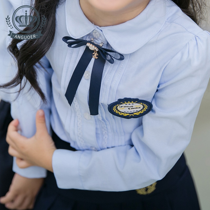 Kids Kindergarten Uniform Child Long Sleeve School Uniform British Children's School Wear Primary Students Class Clothes D-0600