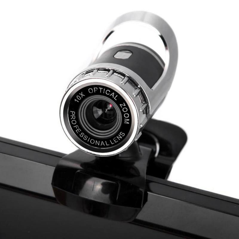Draaibaar 360 Graden Usb 12M Hd Webcam Webcam Clip-On Digitale Camcorder Met Mic Microfoon voor Laptop Pc Computer