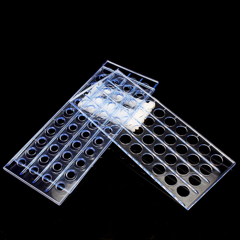 13/16/18mm 40/50-Hole Plastic Test Tube Rack Holder Support Burette Stand Laboratory Test tube Stand Shelf Lab School Supplies