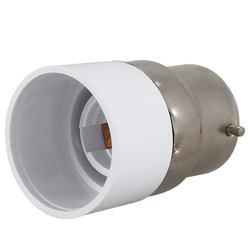 Ac 220v b22 til e14 sokkel lyspære adapterholder 4 stk