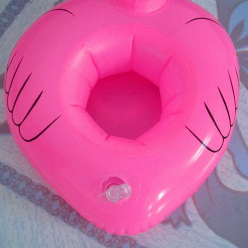 1 Piece Mini Flamingo Floating Inflatable Drink Can Cell Phone Holder Stand Pool Toys Event & Party Supplies