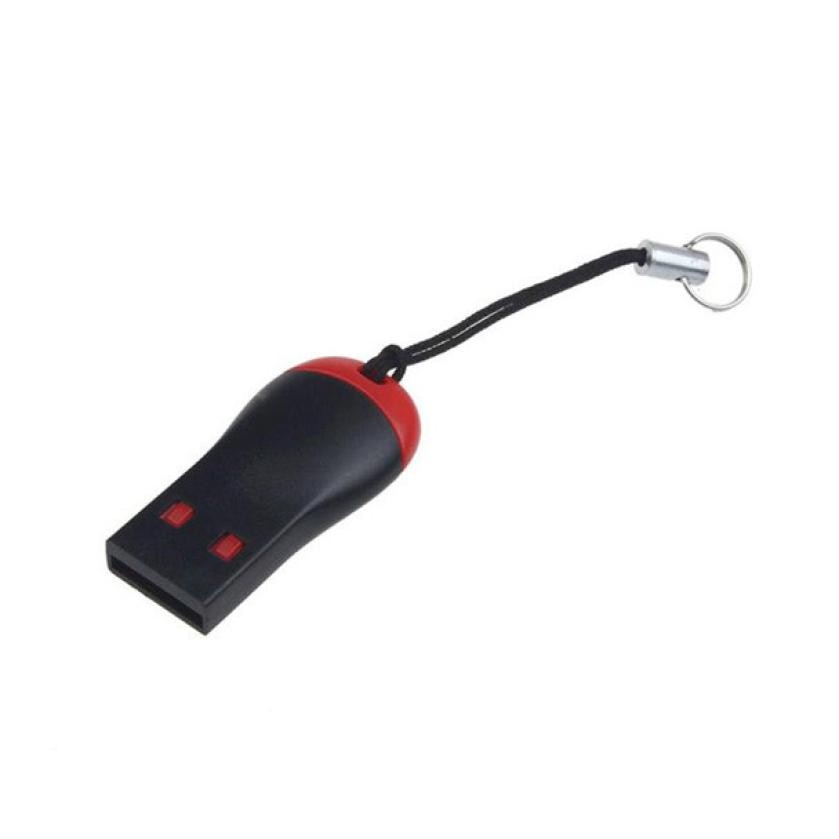 Draagbare hoge snelheid usb 2.0 mini micro sd t-flash tf  m2 geheugenkaartlezer