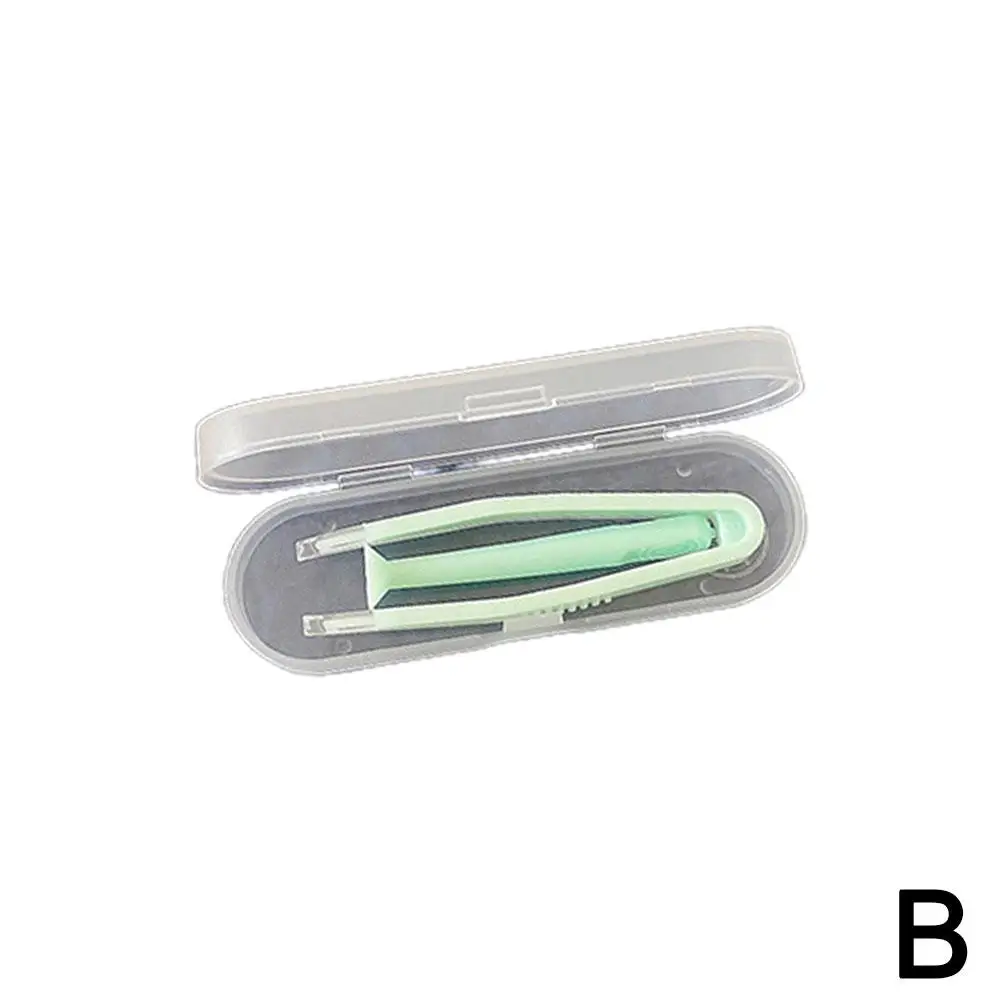 Pinzas de contacto para principiantes, aplicador de lentes de contacto, removedor de juego de contacto, insertador de herramientas B5E6: Blanco