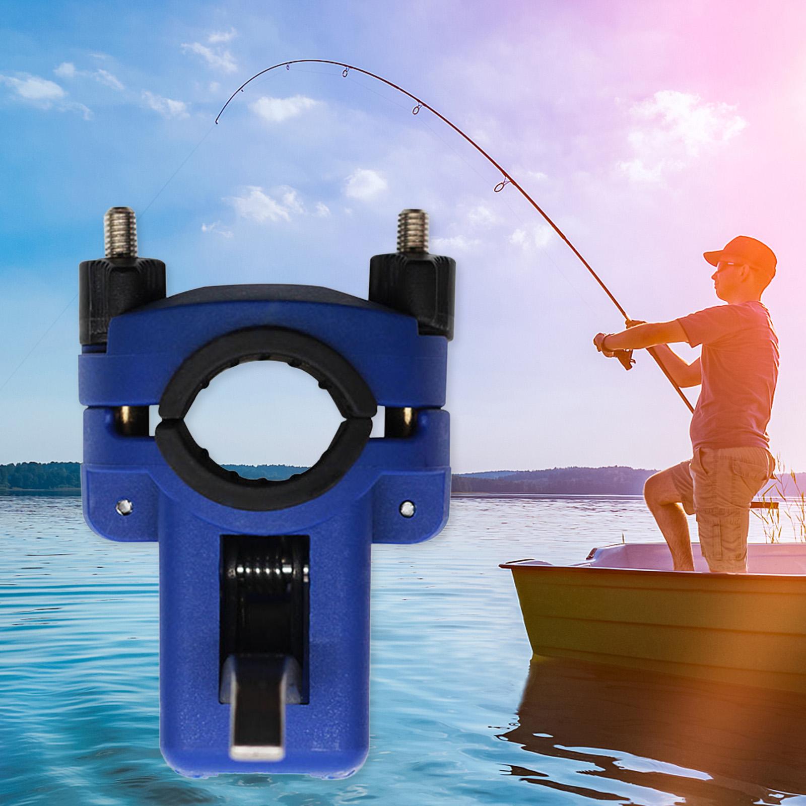 Boat Fishing Rack Boat Rod Frame Adjustable Fishing Rod Bracket for Fishing: Blue