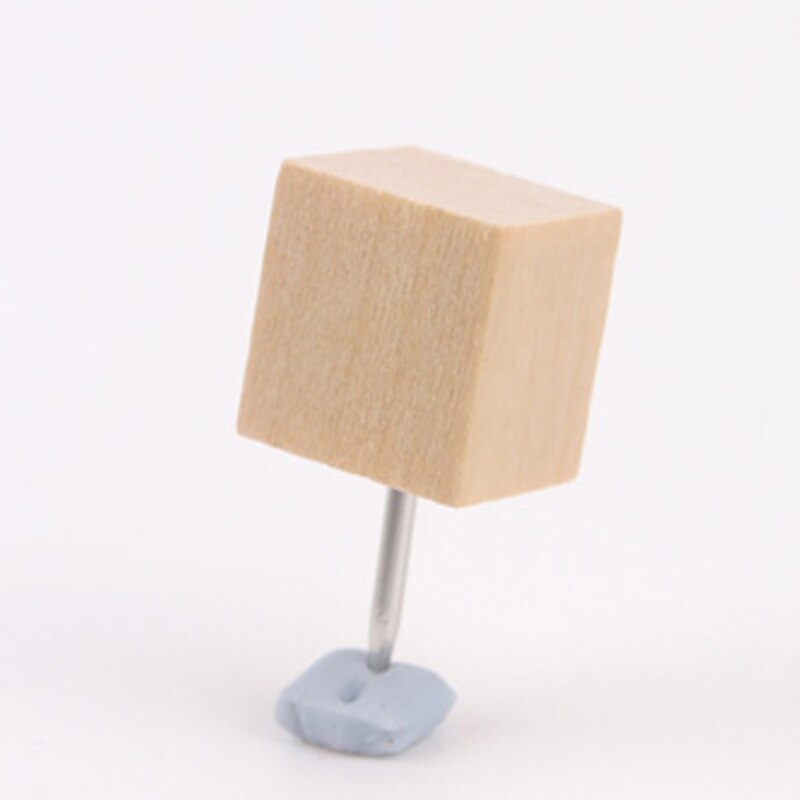 100pcs/set Square Shape Wooden Push Pin Art and Picture Used Office School Standard Pin Sundries Accessary