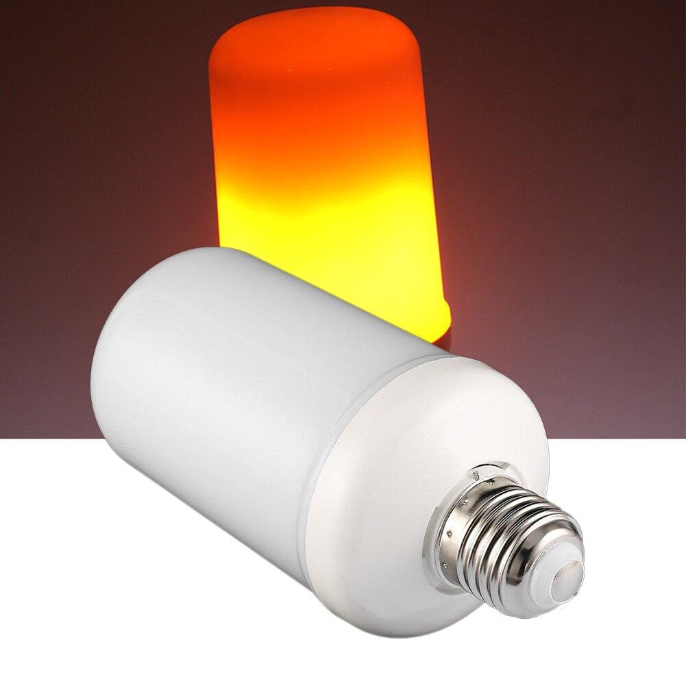 Gravity Sensor LED Flame Effect Fire Light Bulbs Flickering Emulation Fire Lights Decoration Lamp For Room Decorative