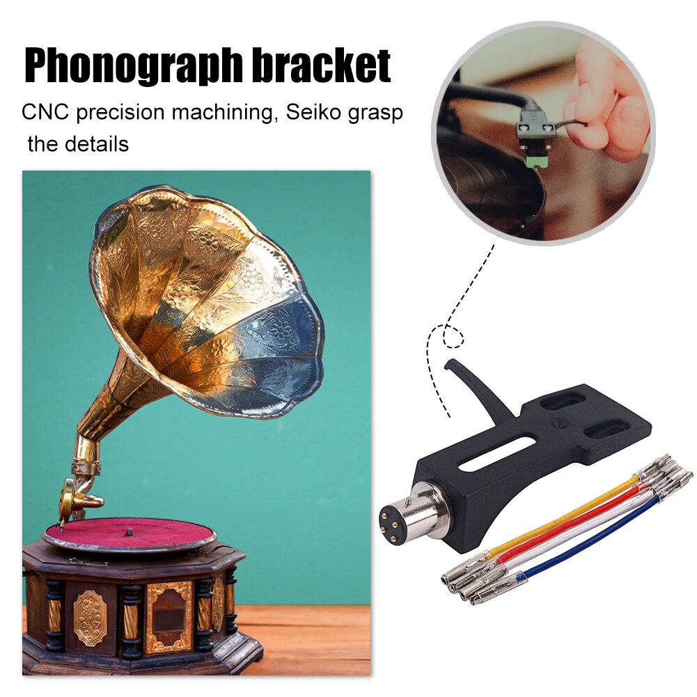 Universal LP Phono Cartridge Turntable Headshell M... – Vicedeal