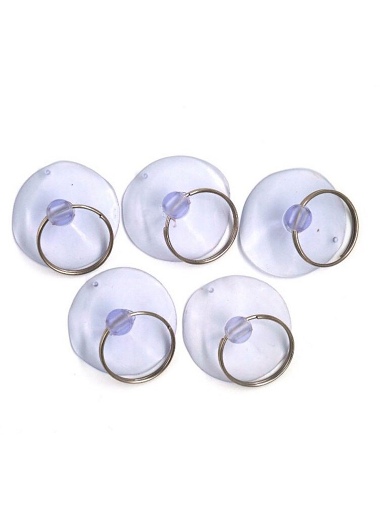 50Pcs Zuignap Met Metalen Sleutelhanger Voor Mobiele Telefoon Lcd-scherm Demonteren Reparatie Tool