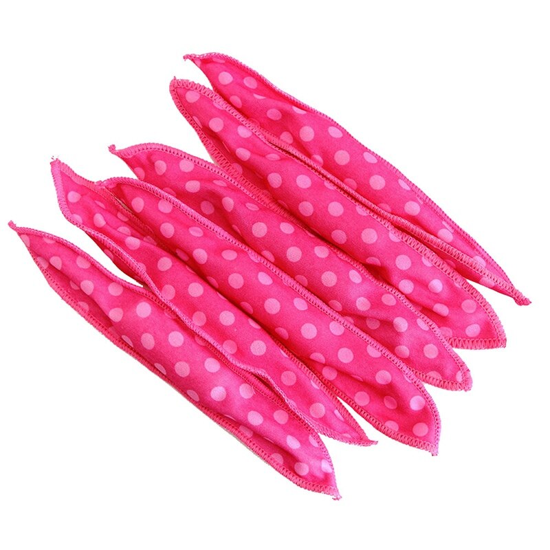 6PCS/Set Magic Sponge Pillow Soft Roller Hair Best Flexible Foam and Sponge Hair Curlers DIY Styling Hair Rollers Tool