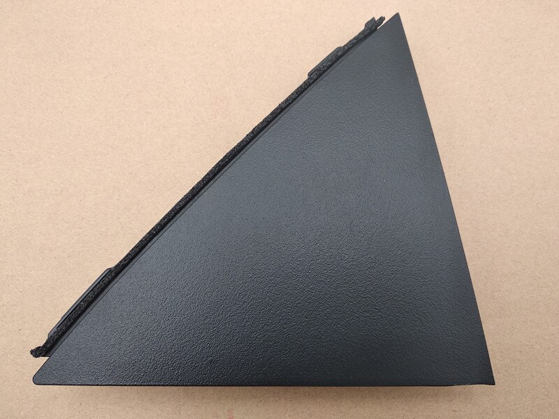 For KIA Forte Rear door triangle, black decorative – Grandado