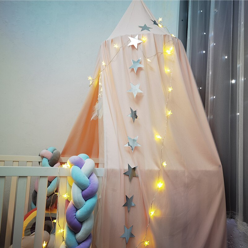 Kinderen Opknoping Luifel Bed Gordijn Double-Layer Prinses Klamboe Babybedje Anti-Mosquito Tent Kinderen Slaapkamer Decor voor Meisjes