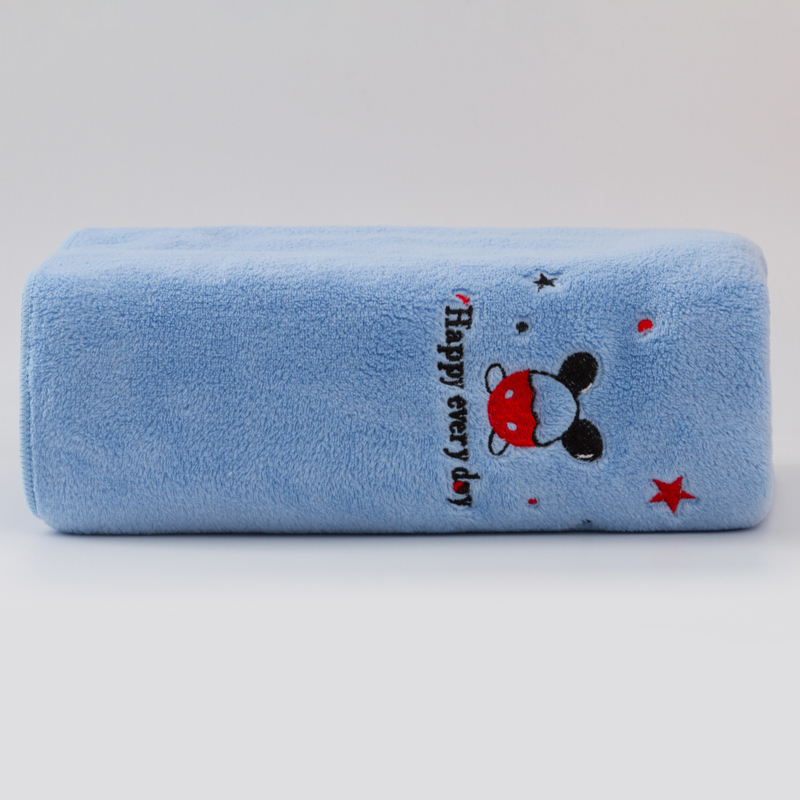 Curbblan Leuke Print Super Absorberend Grote Badhanddoek Dikke Zachte Handdoeken Comfortabele Strand Handdoeken 4 Kleuren Op Voorraad: Blauw / 100x120cm