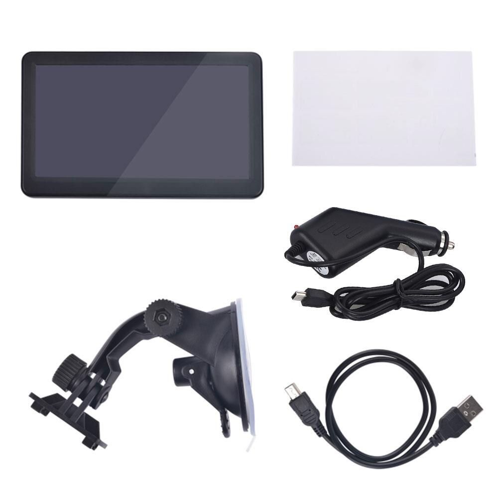 256MB+8G Truck HD GPS Navigator 7 Inch Support for National Languages GPS Navigator System 7" Free Map Car GPS Navigation