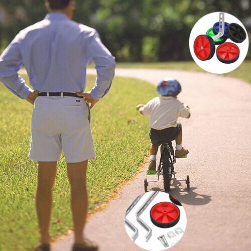Universal Kids Bike Training Wheels - Adjustable 12-20
