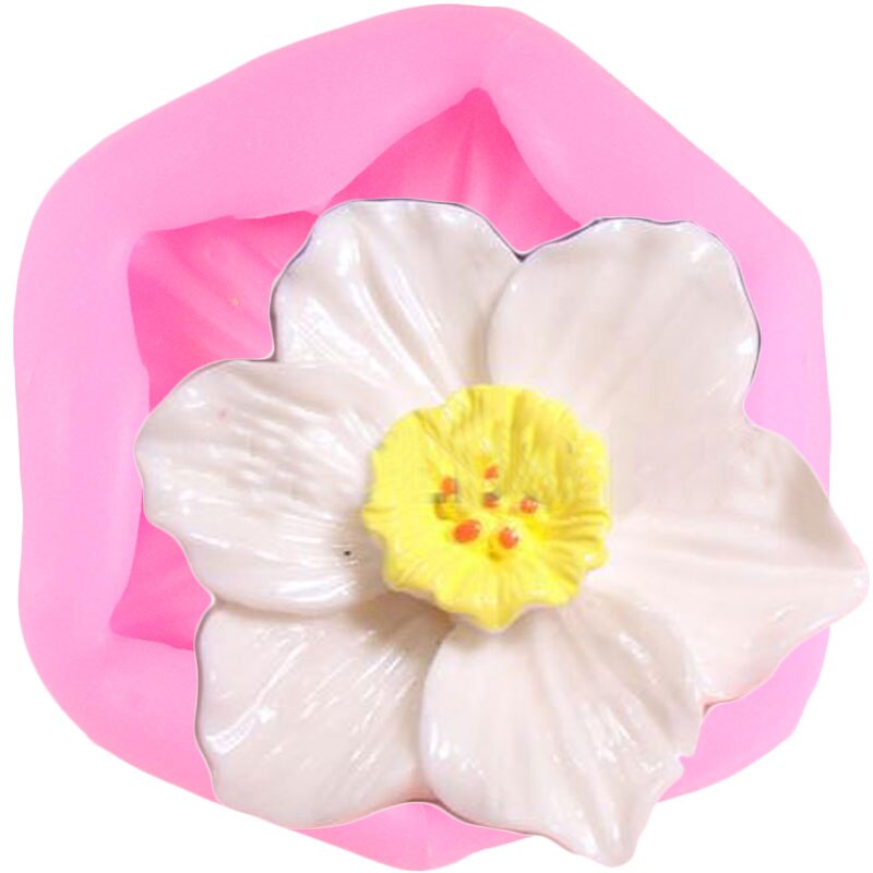 Blume Blossom Silikon Form Plumeria Orchidee Fondant Formen Kuchen Dekorieren Werkzeuge Cupcake Topper Candy Schokolade Gum Paste Formen: CC462