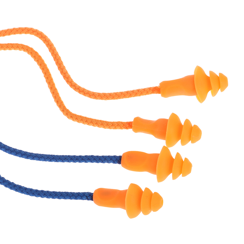 1 szt. Imitacja wkładek słuchawki douszne przewodowe słuchawki douszne wodoodporna pleciony drut wewnętrzna izolacja dźwięku wygodne biuro