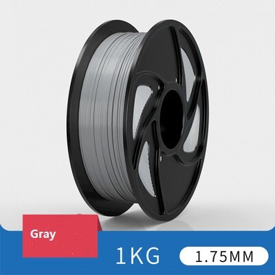 PLA 3D Printer Filament 1.75mm 30 Colors Sample for 3D Printing Materials: Gray
