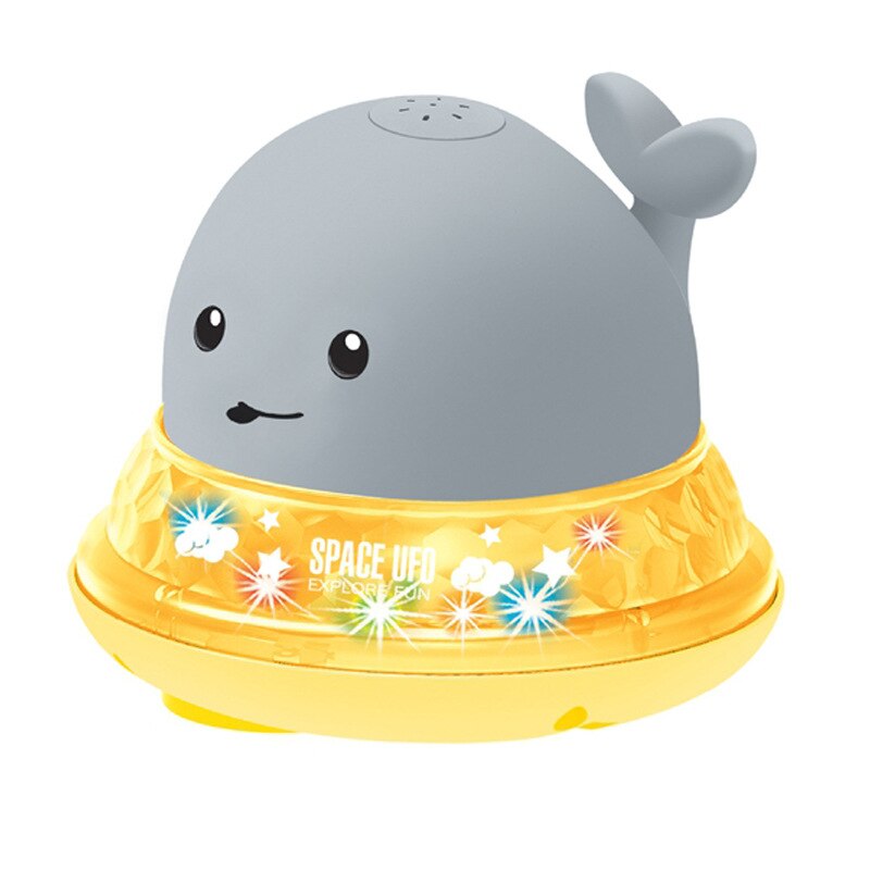 Baby Bath Toys Spray Water Shower Swim Pool Bathing Toys for Kids Electric Whale Bath Ball with Light Music Bathroom Toys: L