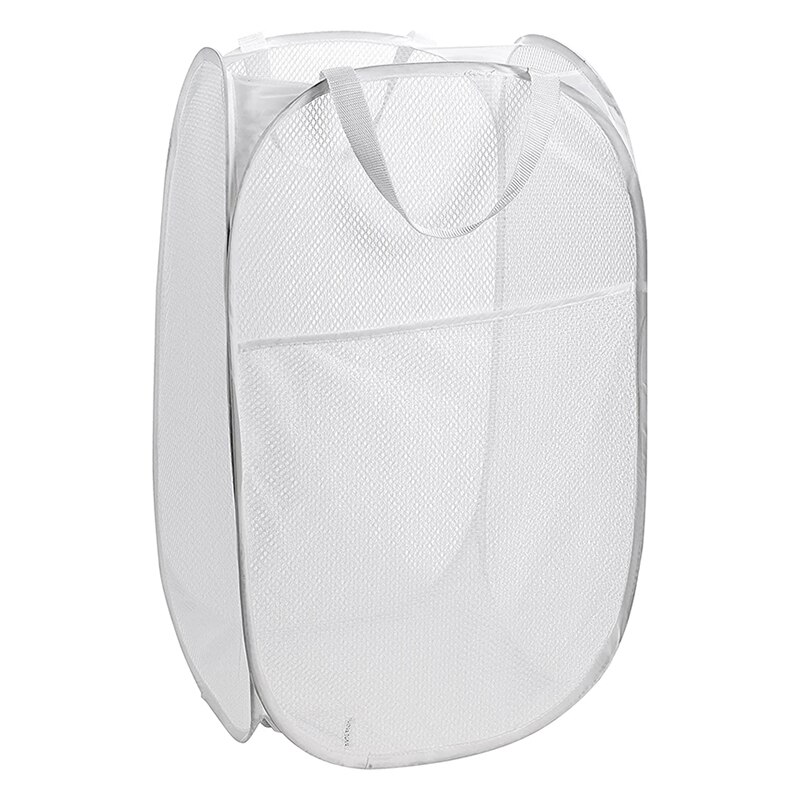 Opvouwbare wasmand, draagbaar, duurzame handgreep, opvouwbare opbergruimte, gemakkelijk te openen. de opvouwbare wasmand: Default Title