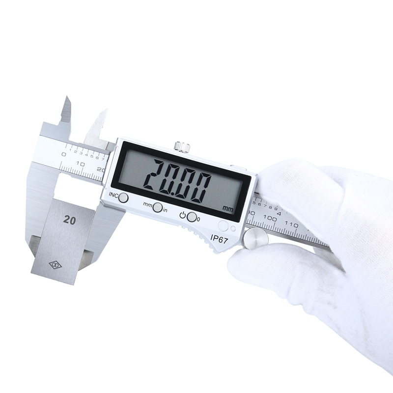 IP67 Bluetooth Waterproof Digital Vernier Caliper Electronic Stainless Steel Accurate Vernier Caliper 0-150mm 6inch Micrometer