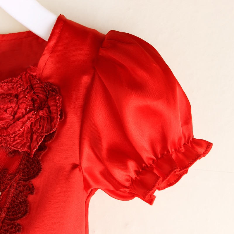 Winter Girl Dress Children Red Hoodie Princess Dresses Kids Christmas Party Costume for Girl With Cap Dresses for Girls