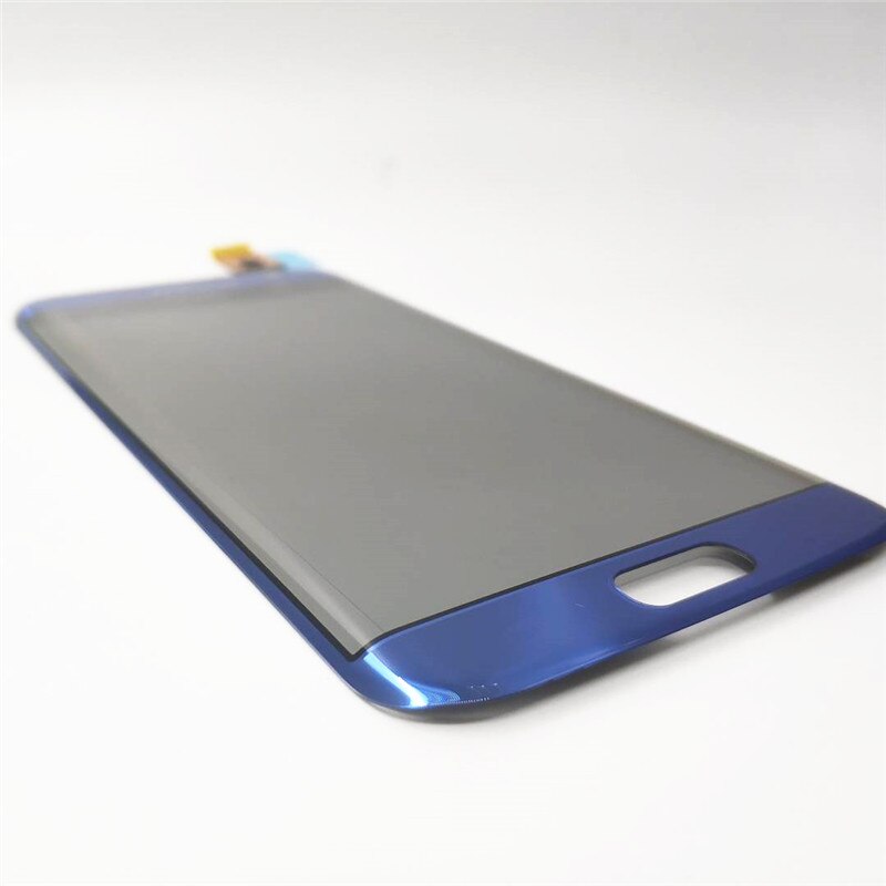 100%  testade 5.5 tum för samsung galaxy  s7 edge  g935 g935f pekskärm digitizer lcd ytterpanel frontglas+logotyp