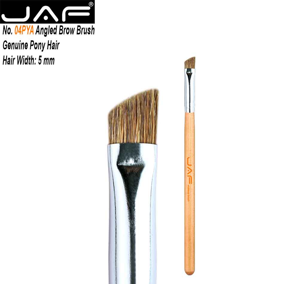 Cepillo de cejas en ángulo JAF, cepillo de cejas biselado, pincel delineador de ojos de Gel para maquillaje de ojos 04SBYA: 2 pieces 04PYA-N