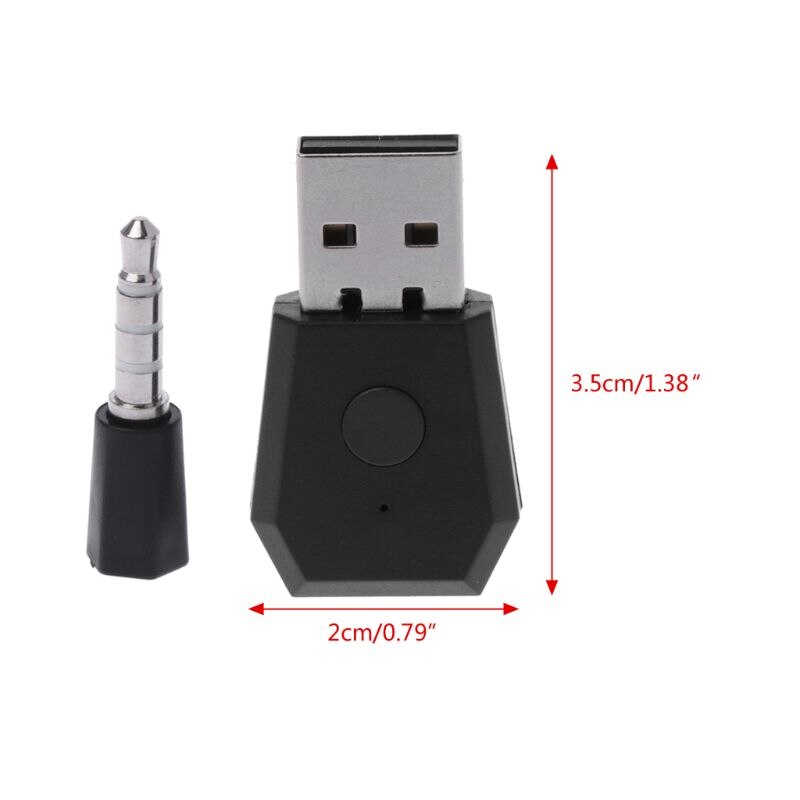 Adattatore USB Bluetooth Trasmettitore per PS4 Playstation Bluetooth 4.0 Auricolari Ricevitore Della Cuffia Dongle G6DD