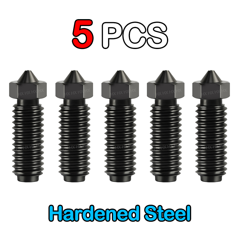 Für Anycubic Kobra s1 Kombidüse für Anycubic Kobra S1 Hotend / Kobra S1 Düse aus gehärtetem Stahl: 0.4mm / Silber