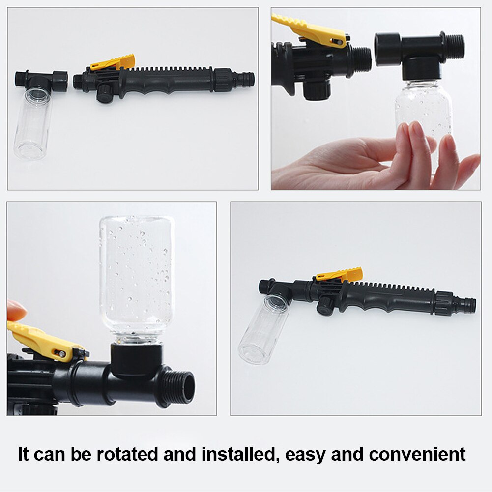 35/53cm High Pressure Water Hose Nozzle Car Washing Home Garden Plant Glass Cleaning Sprayer Set