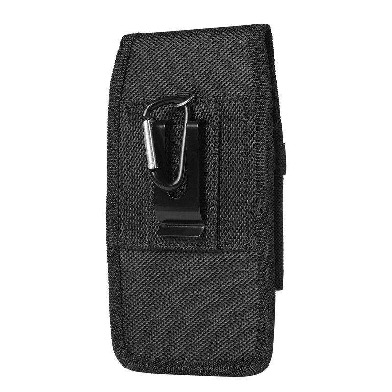 Para samsung galaxy a51 5g caso cinto clipe coldre saco do telefone universal oxford pano cartão bolsa para samsung nota 20 mais bolso