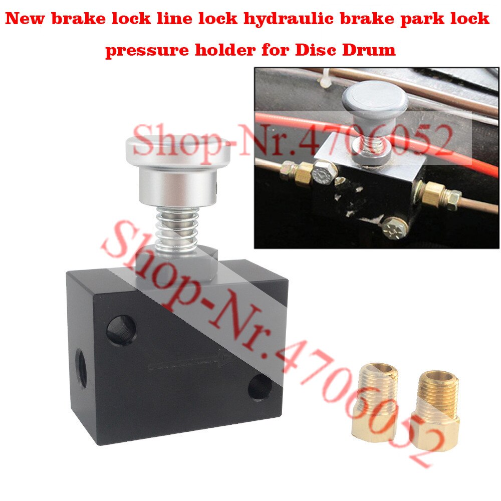 Brake Lock Lijn Lock Hydraulische Brake Park Lock Druk Houder Voor Disc Drum