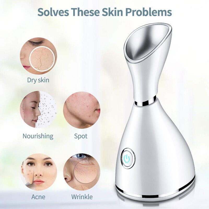 Nano tåge sprayer nano spray ansigts dampmaskine renere steamer ansigts sprøjte maskine skønhed ansigts dampende enhed ansigtsrengøring