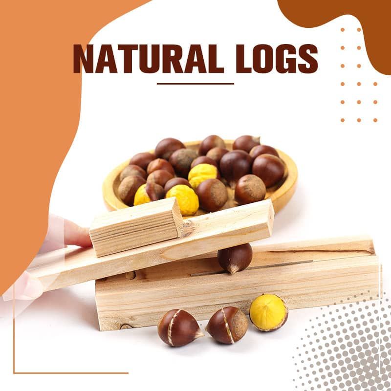 Chestnut Shelling Artifact Wood Nut Cracker Sheller Chestnut Quick Chestnut Cutter Nut Opener Sheller Walnut Pliers Kitchen Gadg