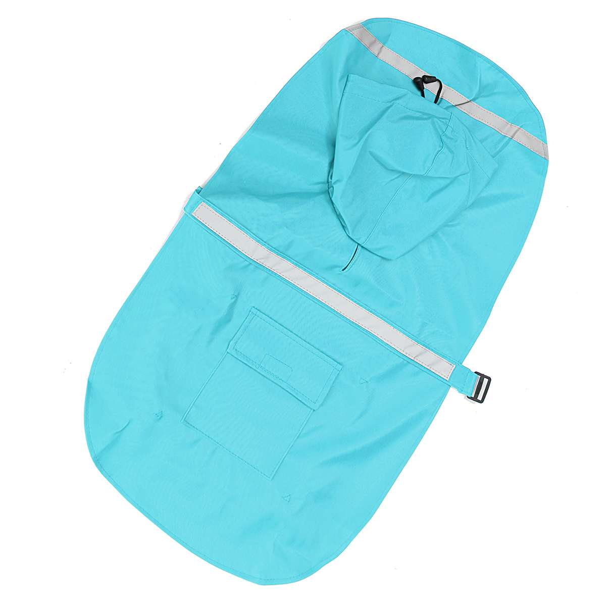 Hond Regenjas Waterdicht Hond Past Regen Cape Pet Overalls Puppy Kat Regenjas Mantel Kostuums Kleding Overalls Regen Mantel: Blauw