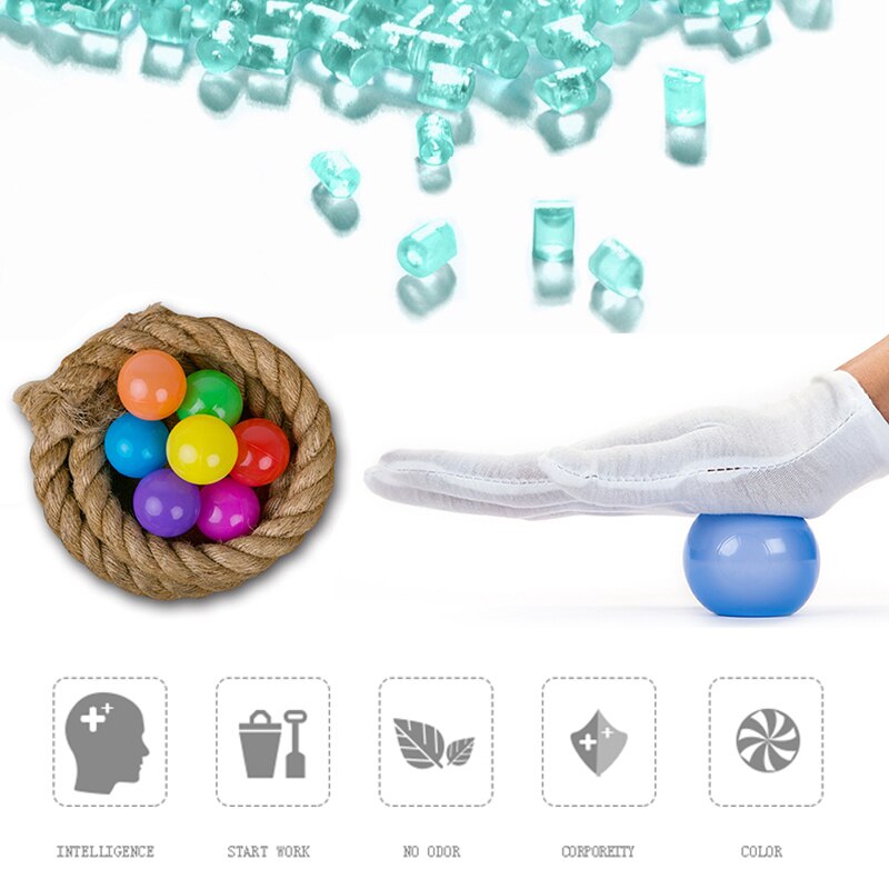 Kleurrijke Bal Speelgoed Opblaasbare Zacht Plastic Oceaan Bal Milieuvriendelijke Kind Baby Zwemmen Zwembad Pit Tent Water Speelgoed 50 100 200 pcs Fun