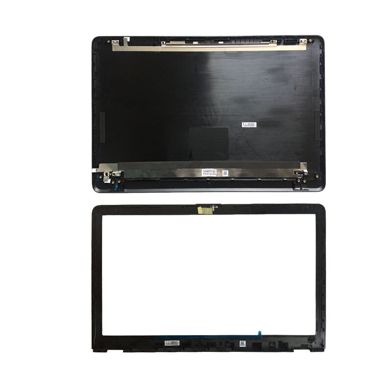 Portátil para hp 15-bs191od 15-bs192od 15-bs193od 15-bs194od lcd capa traseira/lcd moldura dianteira/dobradiças/dobradiças capa: Black A and B