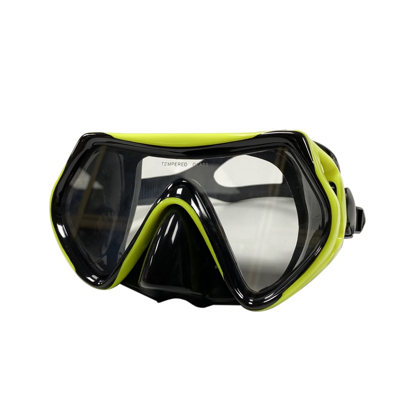Professionele Duikmasker Snorkelpak Volwassen Siliconen Rok Bril Duikmasker: Light Grey