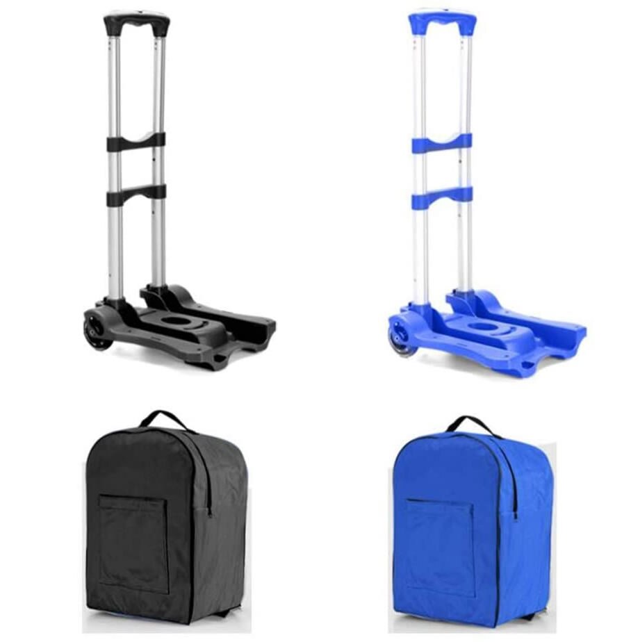 Portable Folding Cart Trolley Car Travel Luggage Trolley Flatbed Mobile Furniture Transportation Tool Super Folding 330lbs