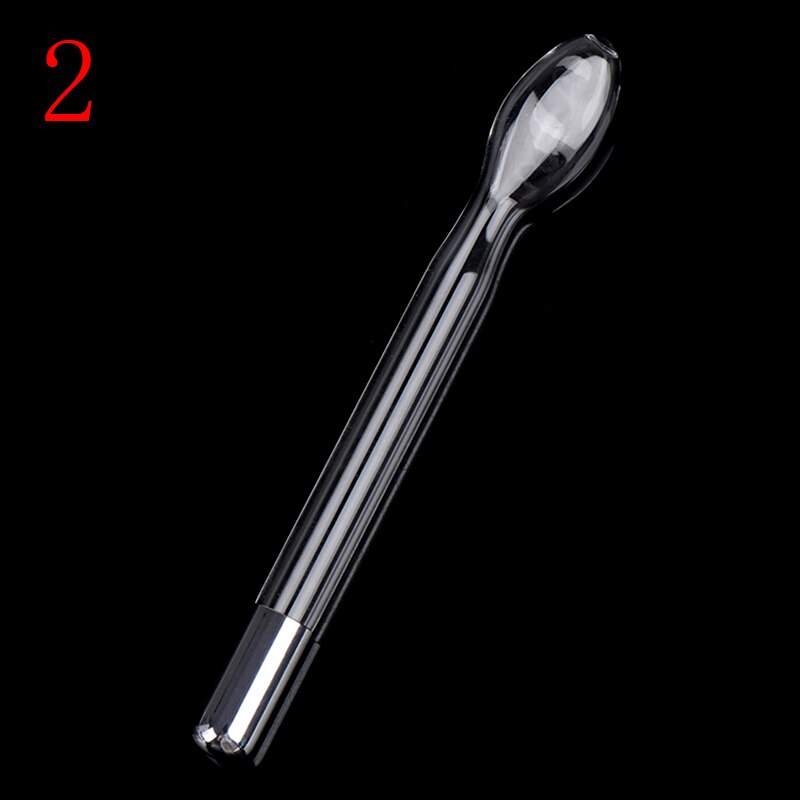 4Styles High Frequency Facial Machine Electrode Wand Electrotherapy Glass Tube Beauty Therapy Puffy Acne Spot Wrinkles Remover: N2