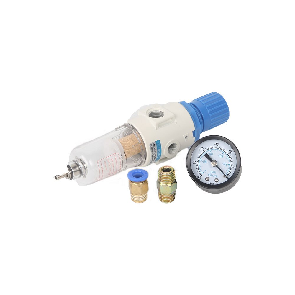 Maisi 1/4 "Bsp Air Gauge Waterafscheider Trap Voor Luchtcompressor Filter En Filter Drukregelaar Pneumatische Onderdelen: Type 3