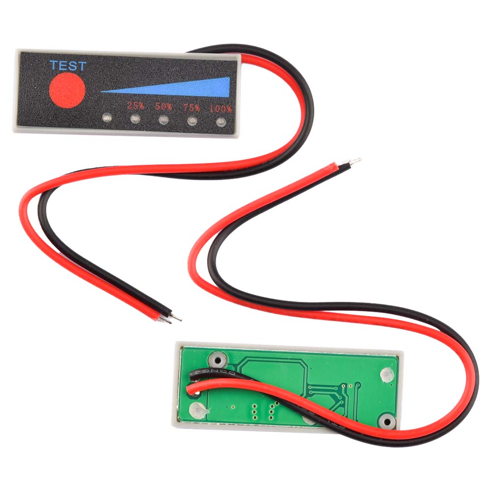 BMS 1S 2S 3S 4S 5S 6S 7S panneau indicateur de l'￩lectricit￩ 18650 affichage de puissance de cellules de lithium avec la LED indicateur de pourcentage de puissance de batterie