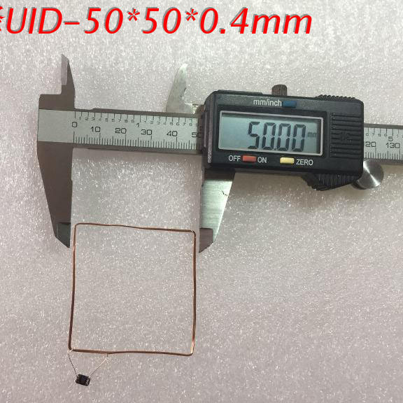 50*50Mm 13.56Mhz ISO14443A Uid Cob Uid Spoel En Chip 10 Stks/partij